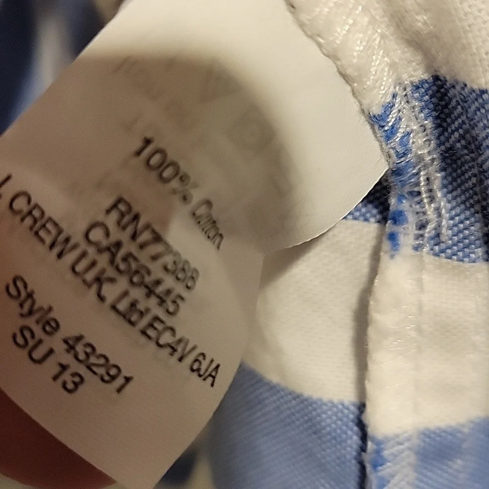 ❤️ J CREW POPOVER CAMP SHIRT / TOP, 4